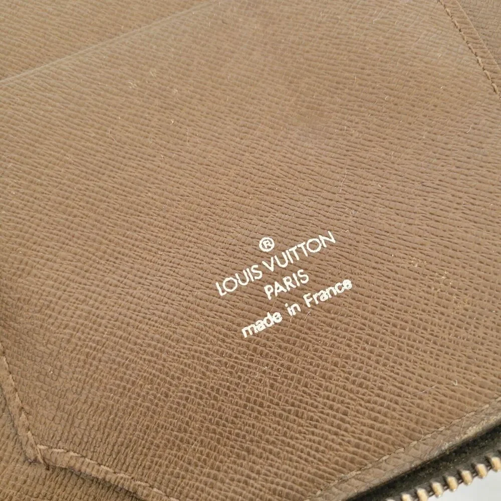 LOUIS VUITTON‎ LV Brown Zip Around Wallet Organizer Atoll Large Clutch Unisex